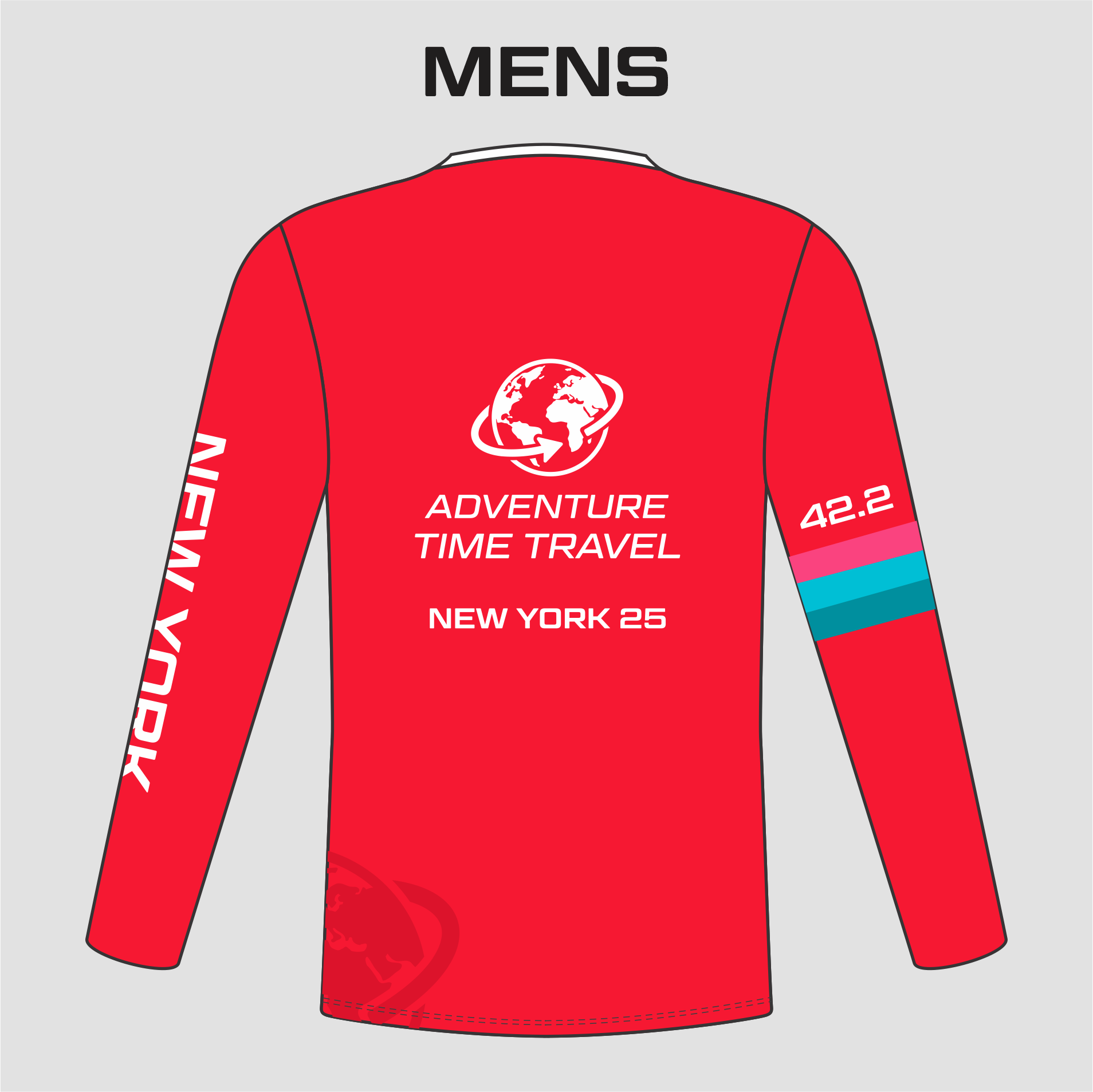 New York Runner  ATT Tee  Long sleeve  - Only one included in package for Runners
