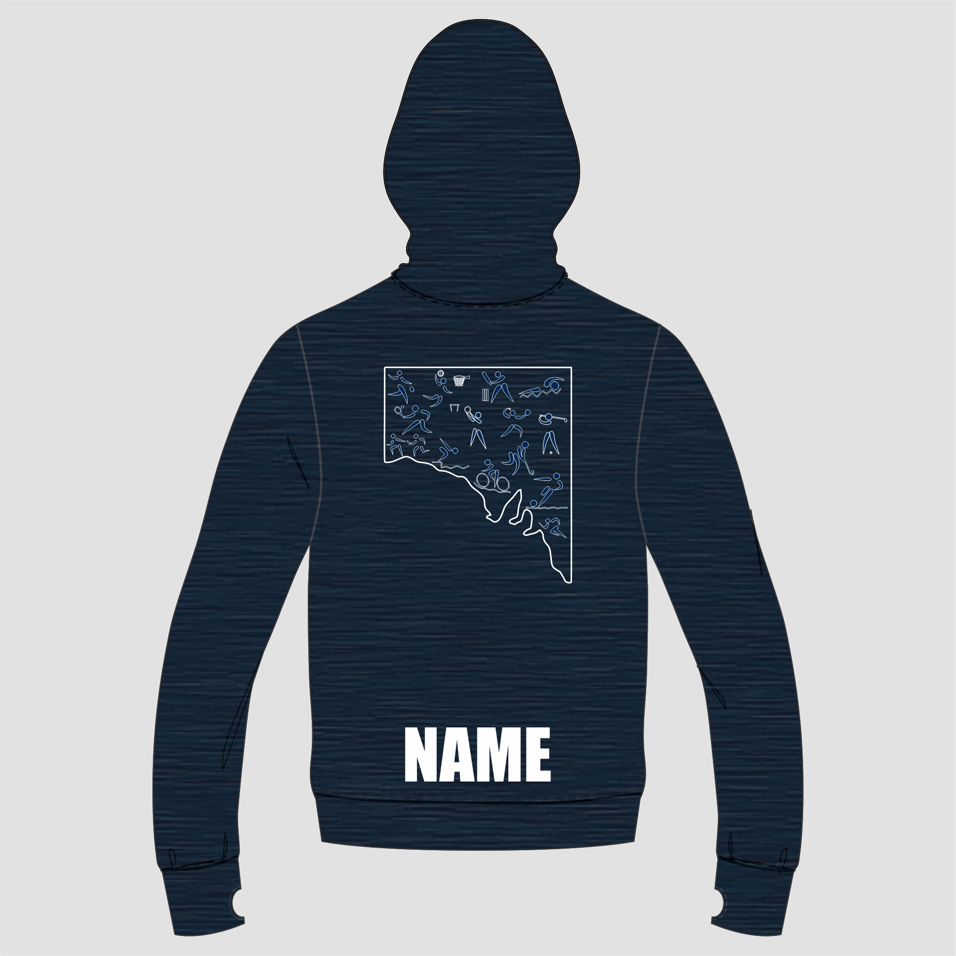 SSSA TRIATHLON EVENT HOODIE BEIGE