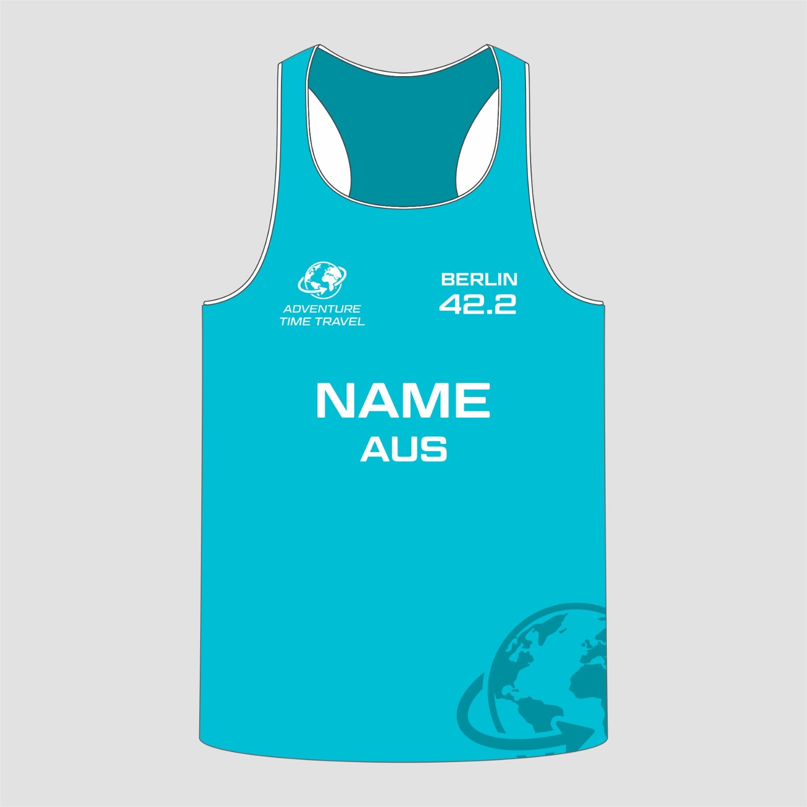 BERLIN Runner ATT Singlet  - Only one included in package for Runners