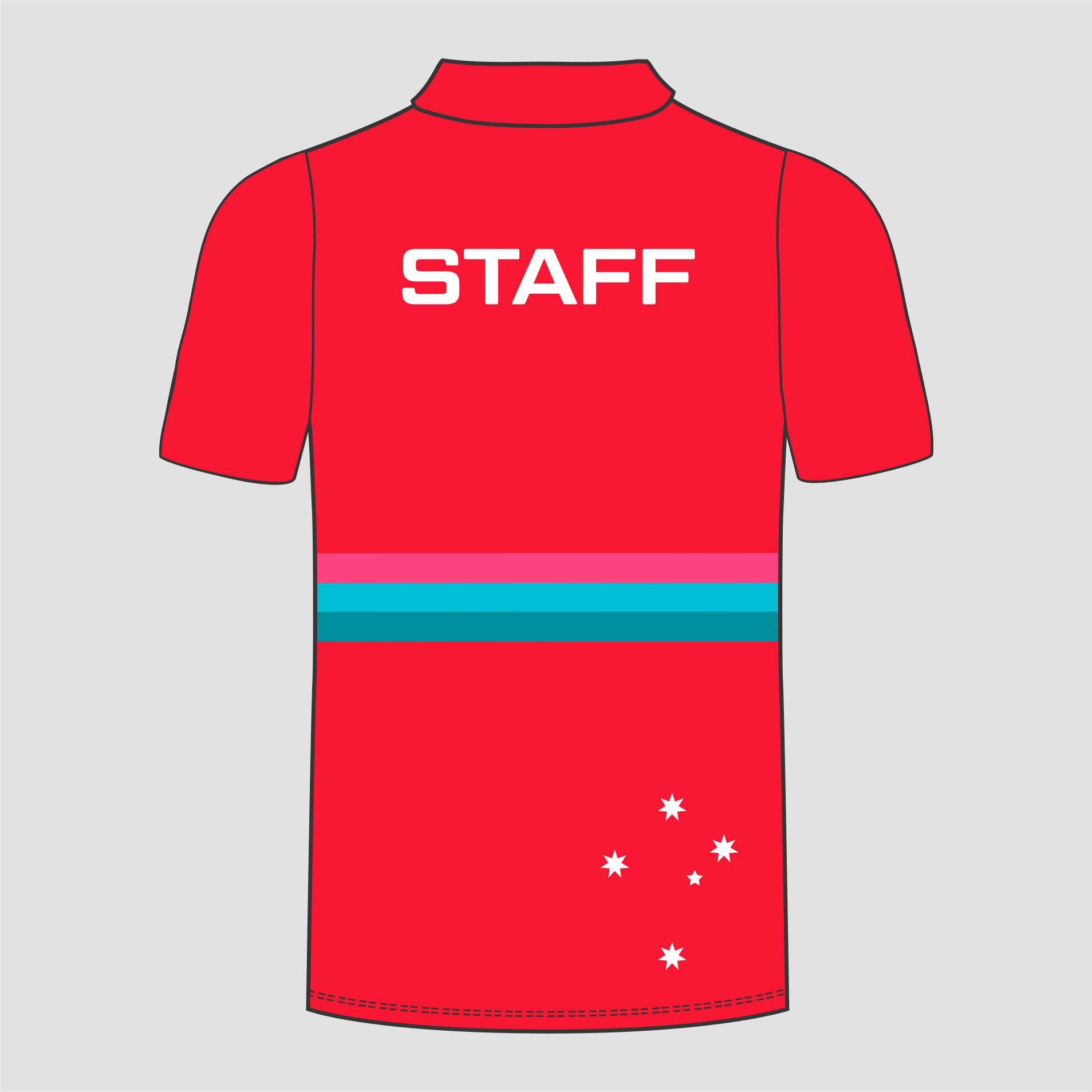 ATT  Staff Polo- Only TWO Polo included in package for staff