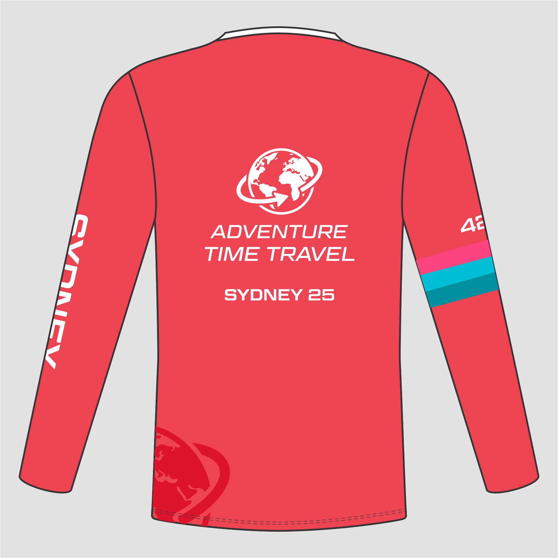 SYDNEY Runner ATT Tee Long Sleeve - Only one included in package for Runners