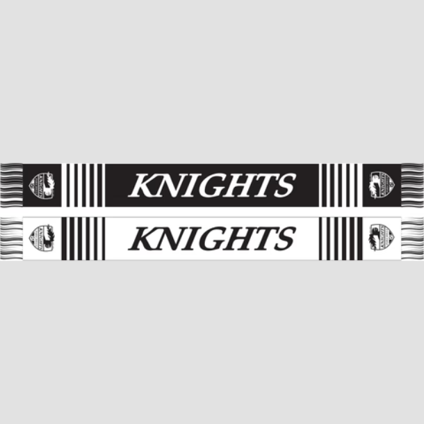 PARA HILLS KNIGHTS CLUB SCARF WITH KNIGHTS LOGOS