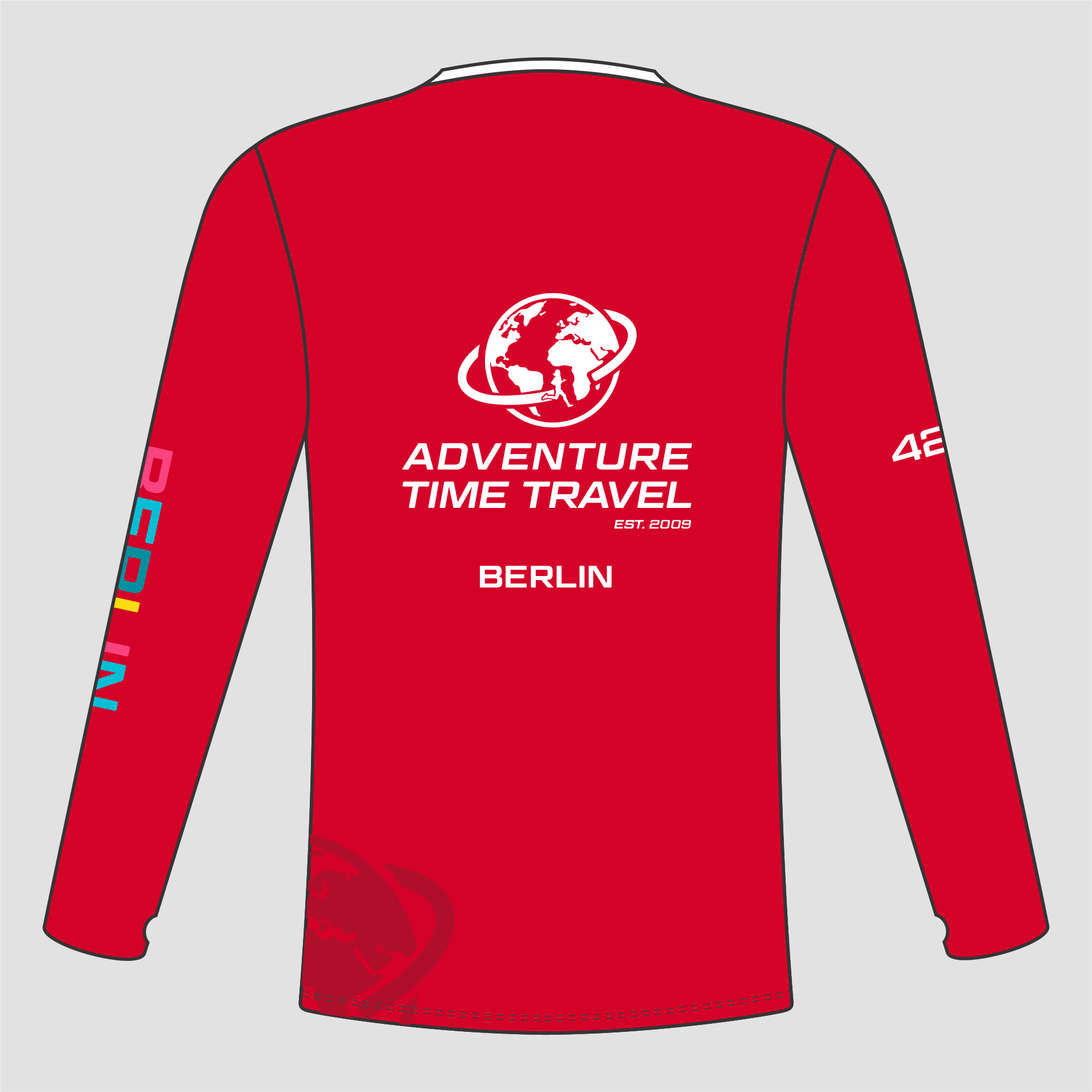 BERLIN Runner ATT Tee Long Sleeve - Only one included in package for Runners