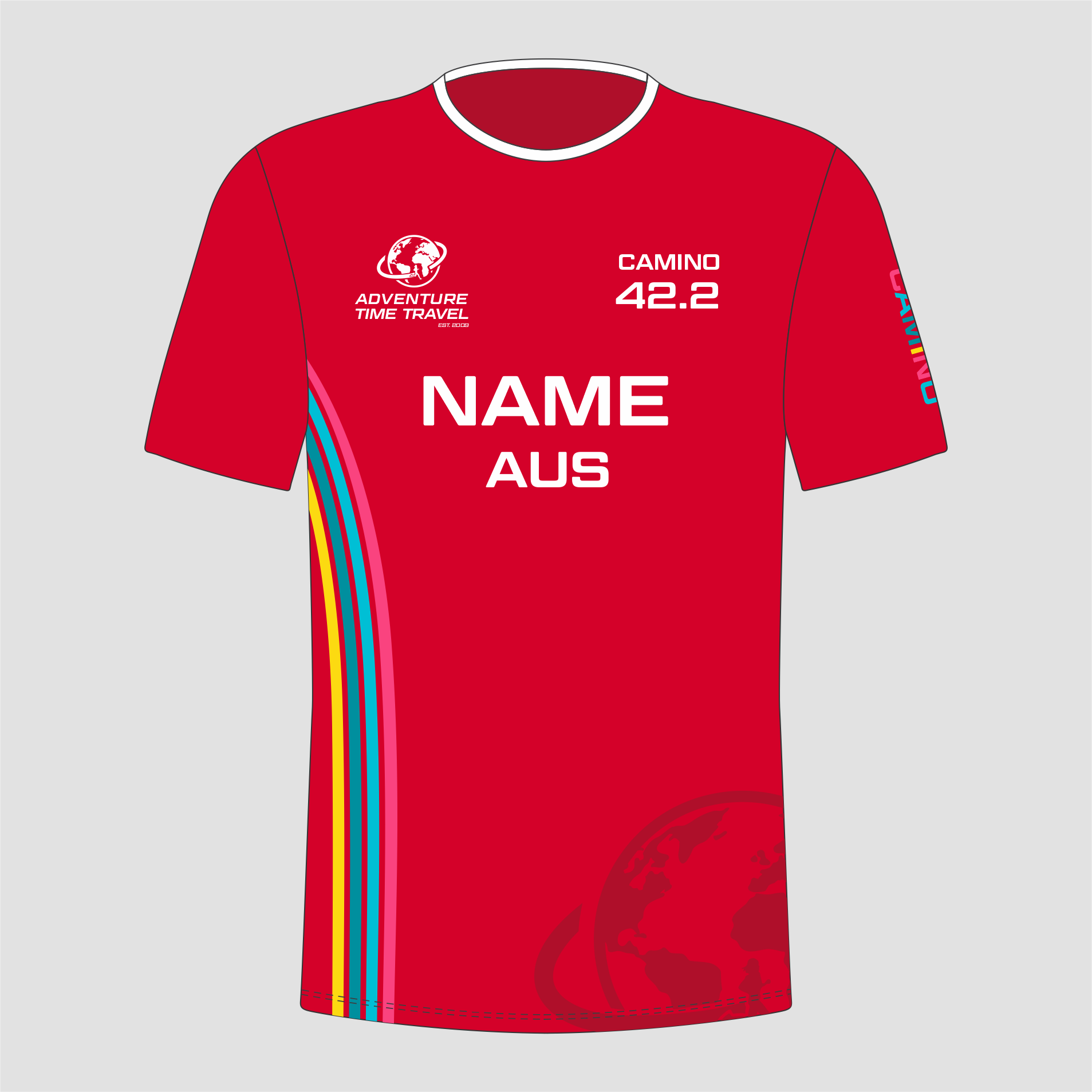 CAMINO Runner ATT Tee Short Sleeve - Only one included in package for Runners