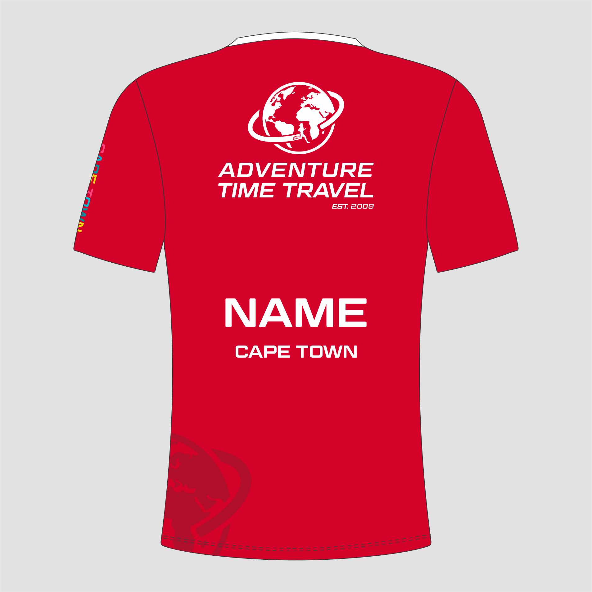 CAPE TOWN Runner ATT Tee Short Sleeve - Only one included in package for Runners