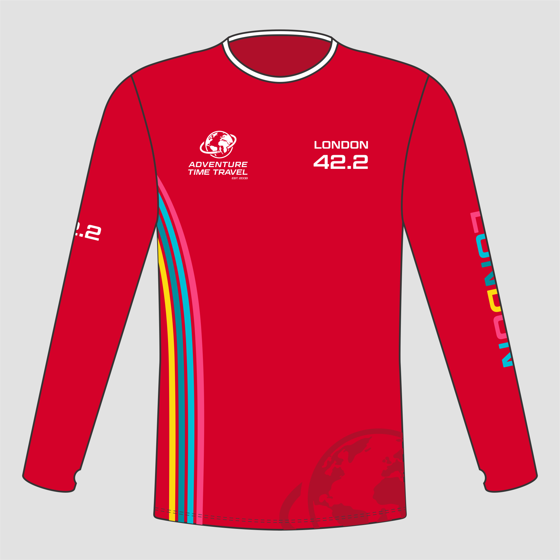 London Runner ATT Tee Long Sleeve - Only one included in package for Runners