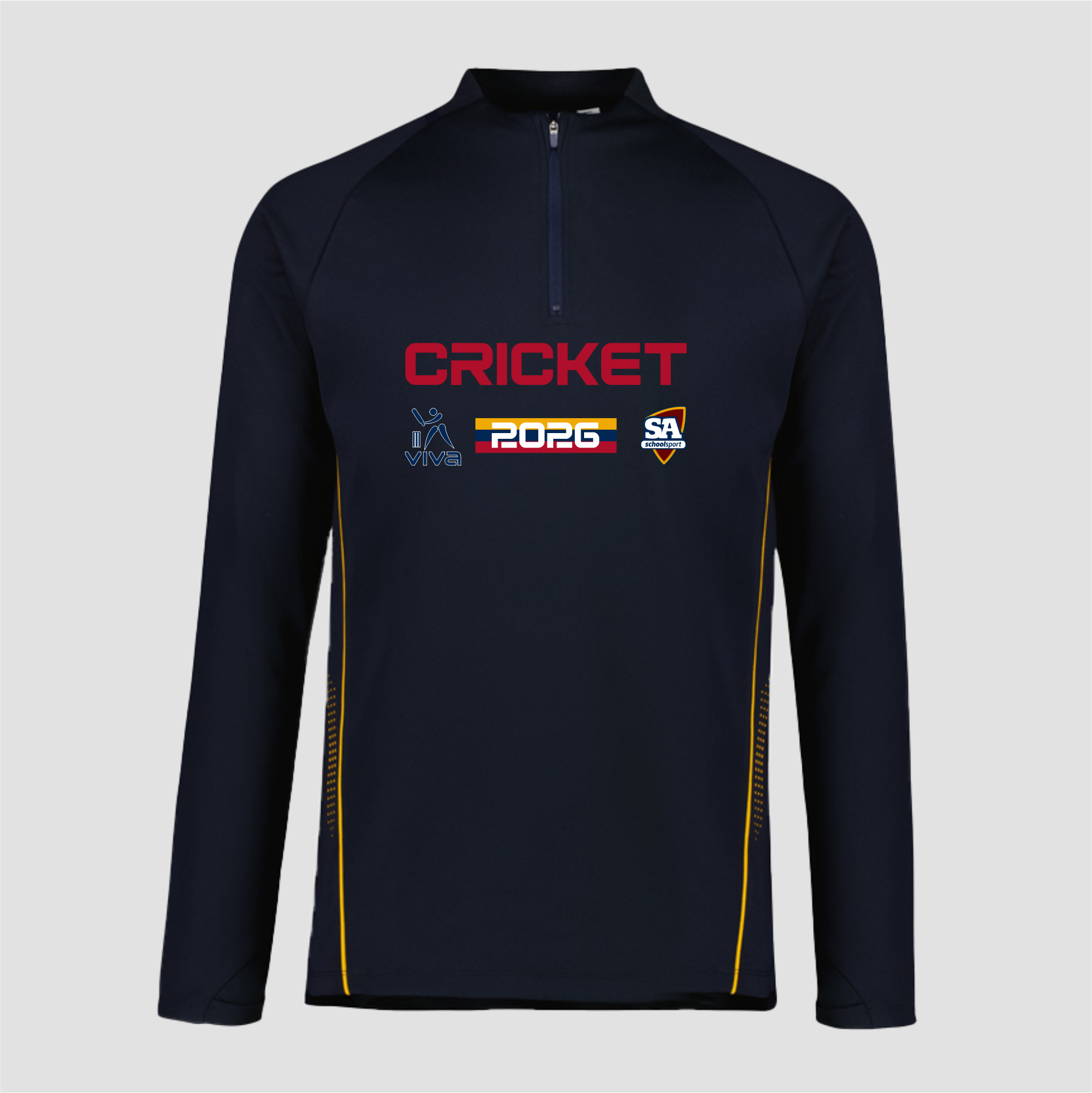 SSSA CRICKET EVENT QTR ZIP JACKET MENS