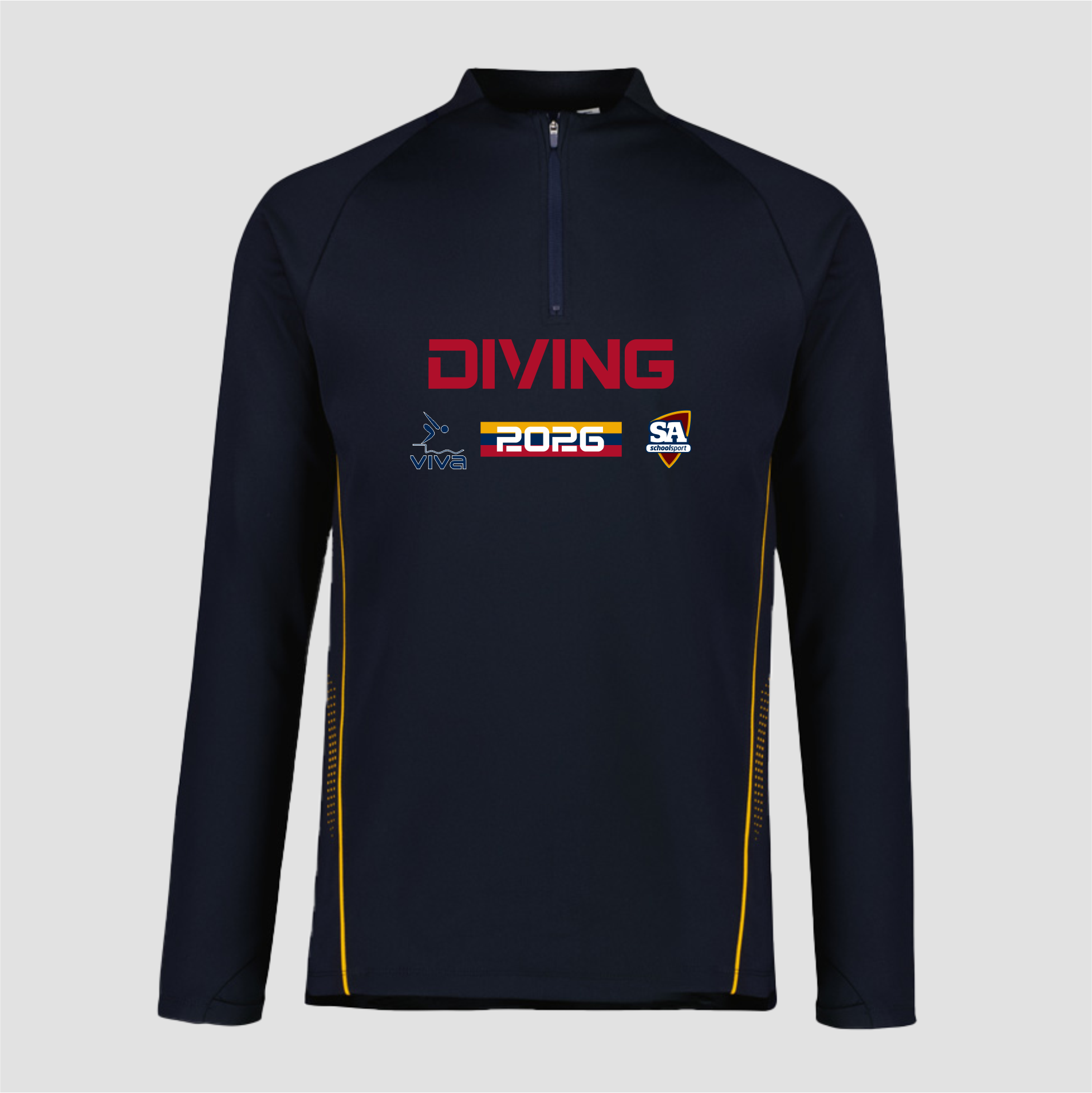 SSSA DIVING EVENT QTR ZIP JACKET ADULTS