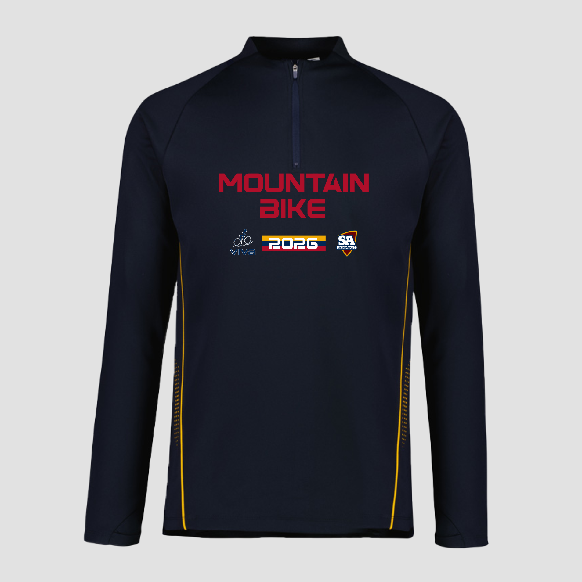 SSSA MOUNTAIN BIKE EVENT QTR ZIP JACKET ADULTS