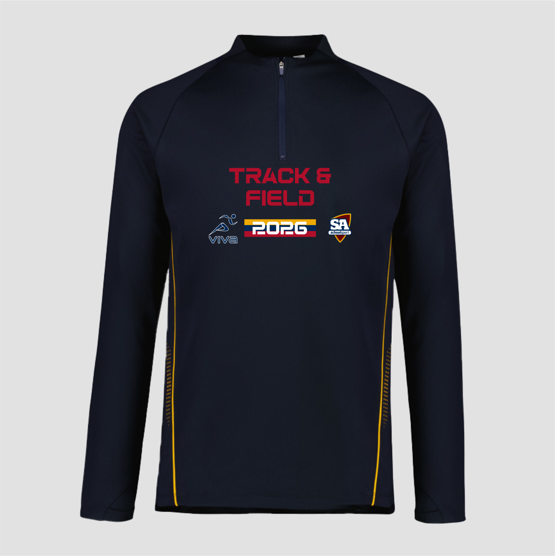 SSSA TRACK & FIELD EVENT QTR ZIP JACKET ADULTS