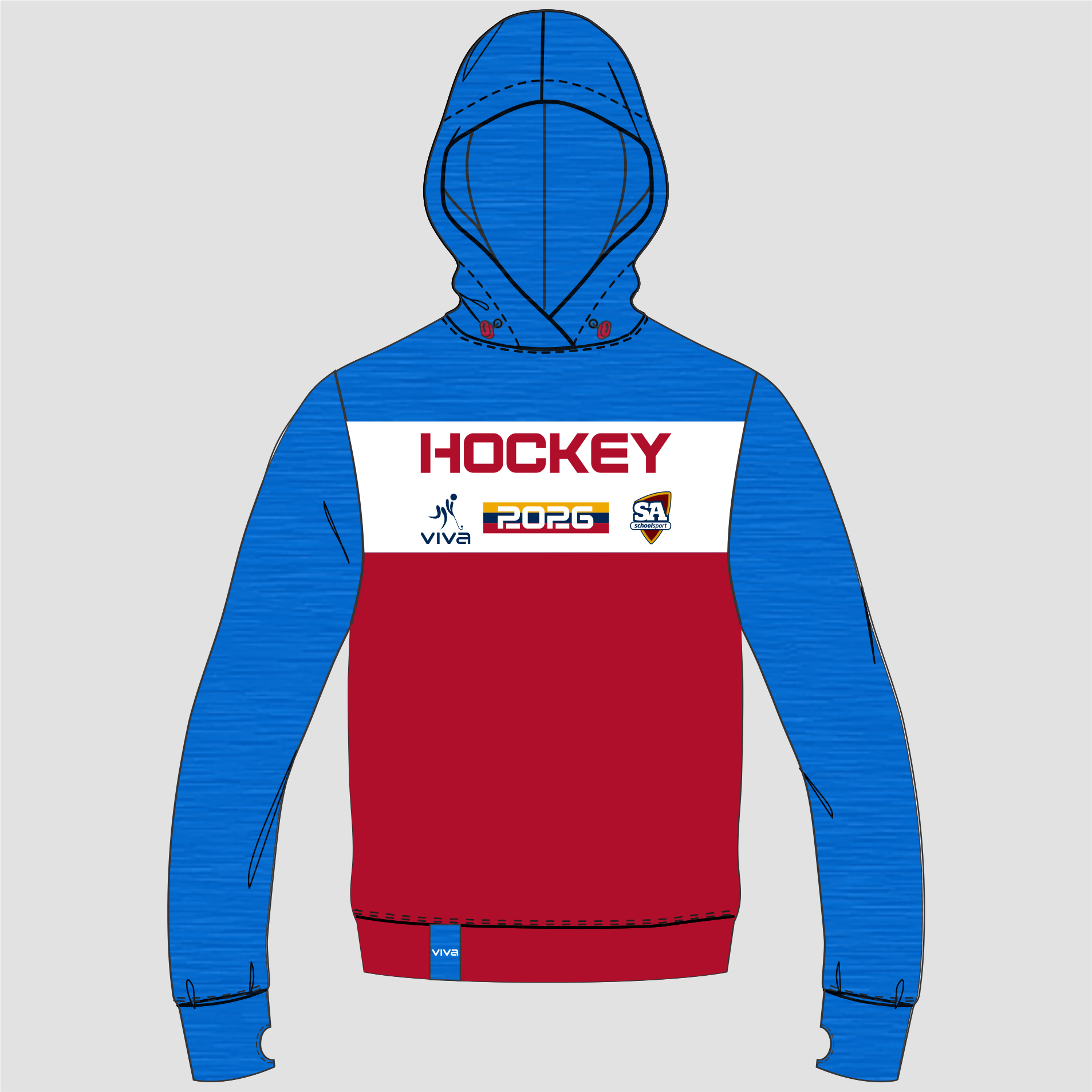 SSSA HOCKEY EVENT HOODIE SKY