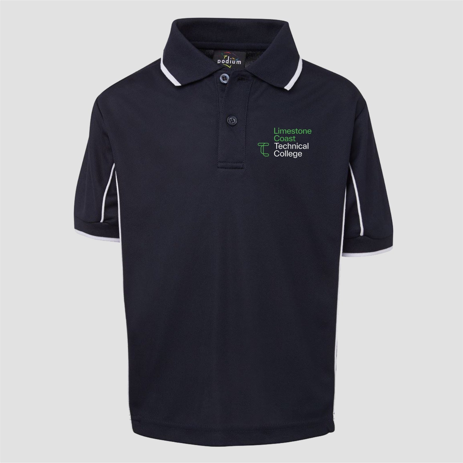 LCTC MALE PIPING POLO SHORT SLEEVE 2026 -  STUDENTS
