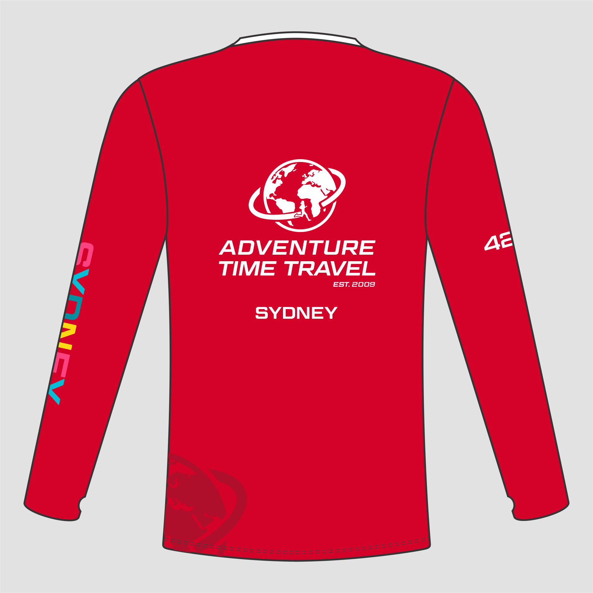 SYDNEY Runner ATT Tee Long Sleeve - Only one included in package for Runners