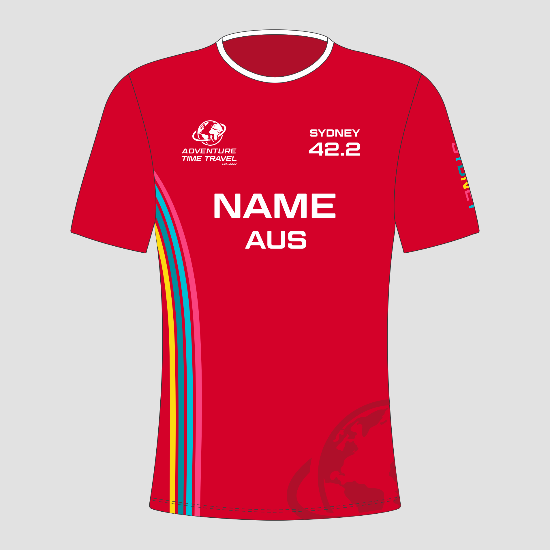 SYDNEY Runner ATT Tee Short Sleeve - Only one included in package for Runners